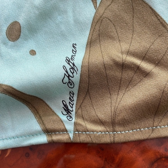 MARA HOFFMAN 100% silk jersey vacay dress SzM or coverup - Picture 7 of 7